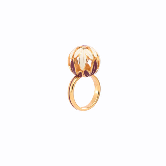 Flower Bud Rosemary 16mm Ring Yerbatero Collection